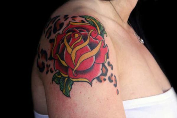 Nice Rose Tattoo 