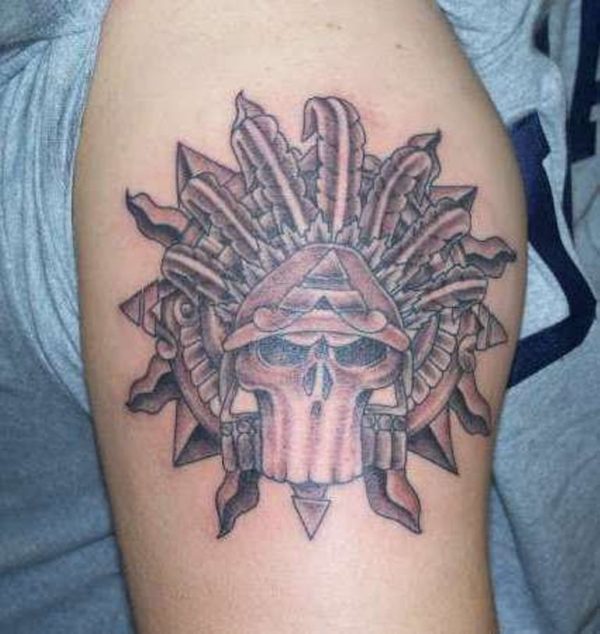 Nice Skull Tattoo Design