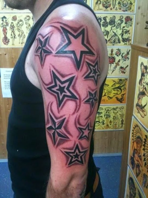 Nice Stars Tattoo
