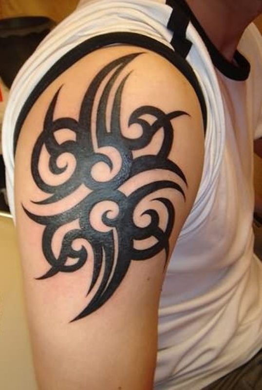 Nice Tribal Designer Cover Up Tattoo