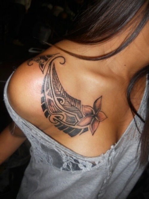 Nice Tribal Tattoo For Women