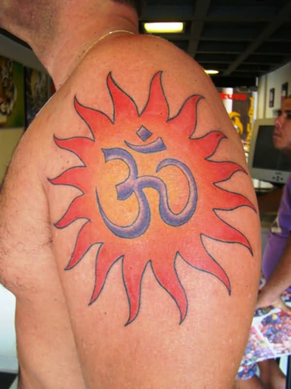 Om Sun Tattoo