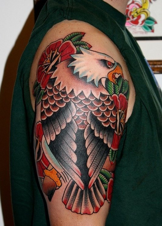 Outstanding Eagle Tattoo Design