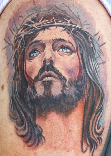 Outstanding Jesus Christ Tattoo