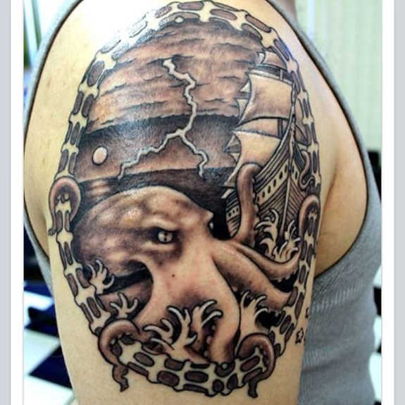 Outstanding Octopus Tattoo