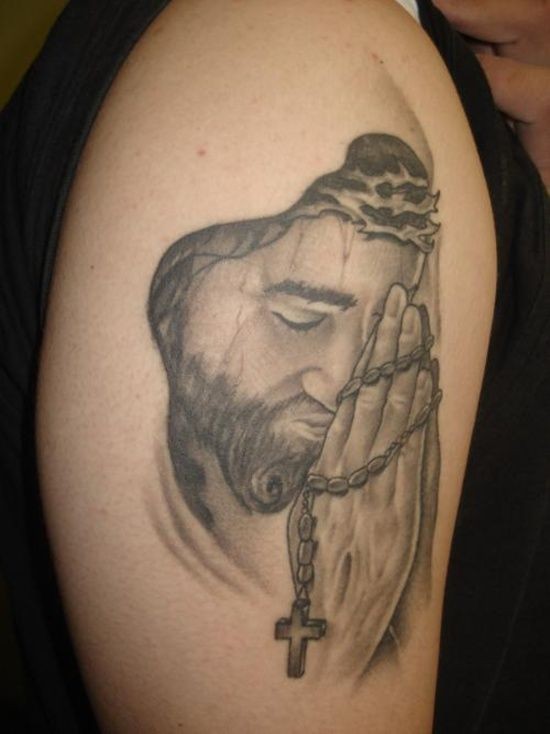 Praying Lord Jesus - Tattoo