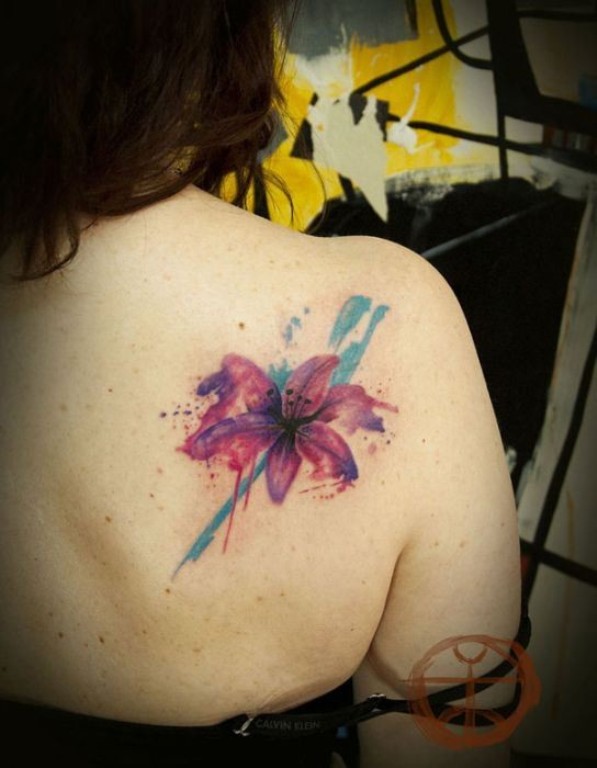 Pretty Lily Tattoo