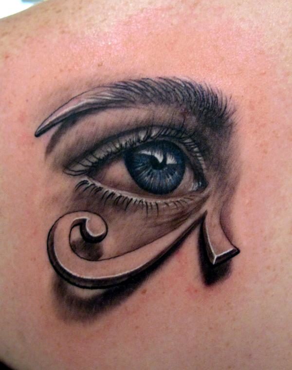 Egyptian Eye Tattoo