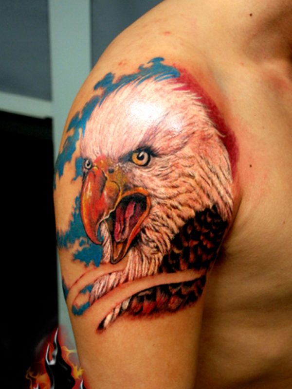 Realistic American Tattoo Design