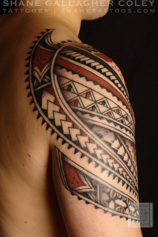 Realistic Samoan Tattoo