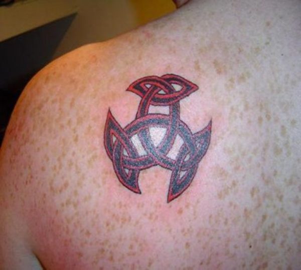 Reed Celtic Shoulder Tattoo Design