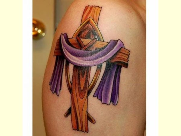 Religious Cross Tattoo