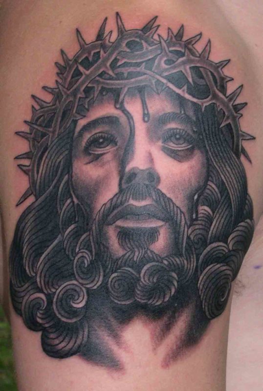Religious Jesus Tattoo