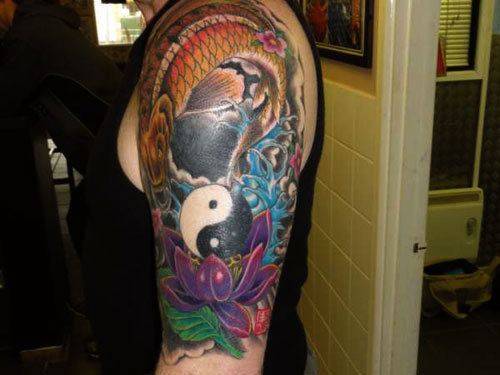 Religious Yin Yang Tattoo