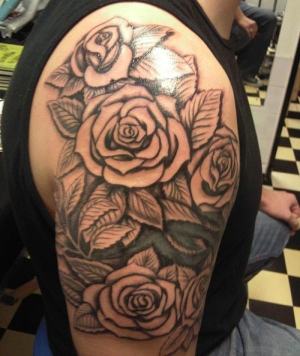 Rose Tattoo For Men