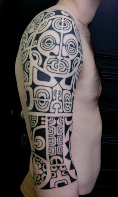 Shoulder Maori Tattoo