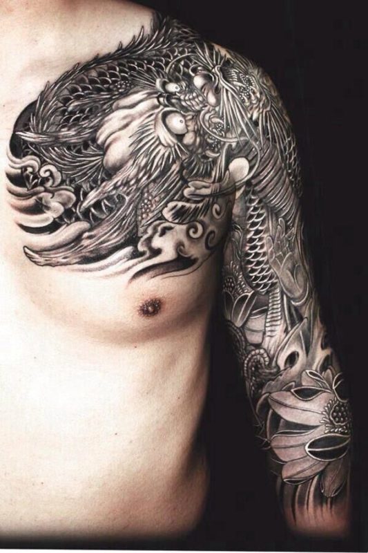 Shoulder Sleeve Tattoo