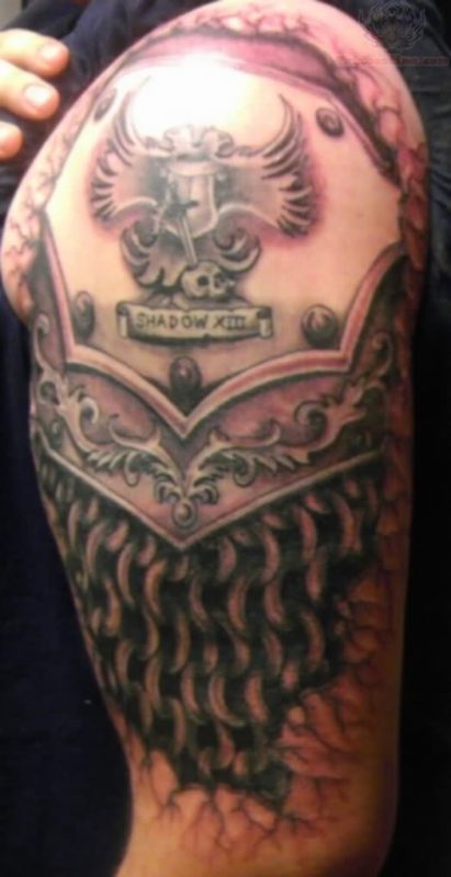 Shoulder Tattoo On Left Shoulder