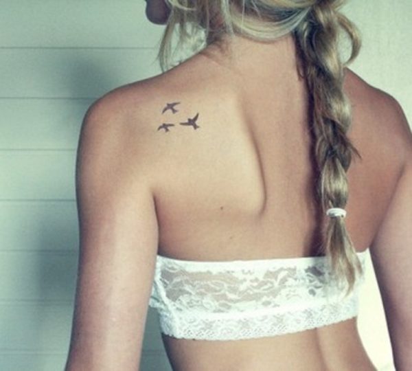 Simple Birds Tattoo