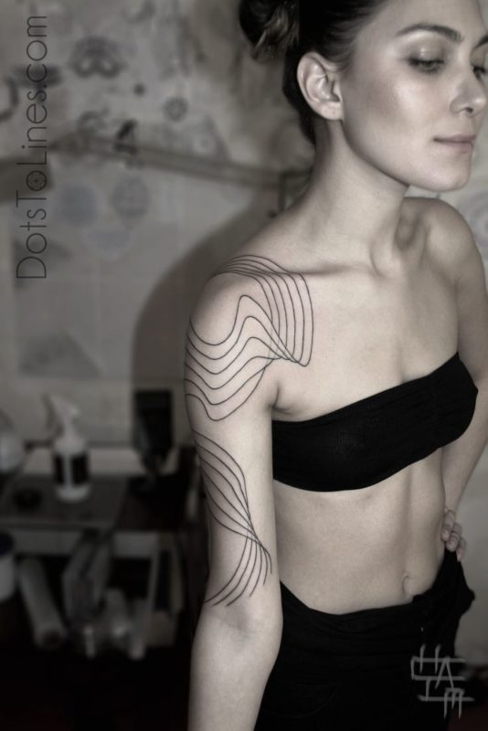 Simple Geometric Tattoo