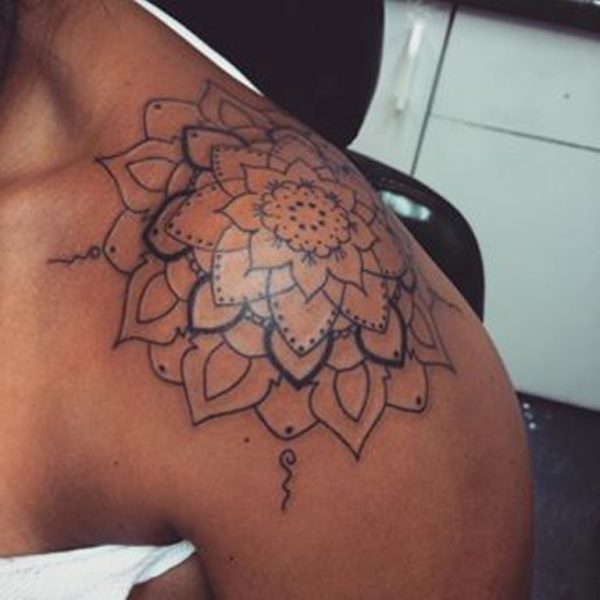 Simple Mandala Tattoo