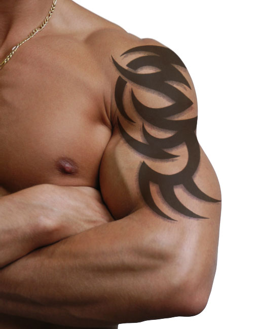 Small Black Tribal Tattoo