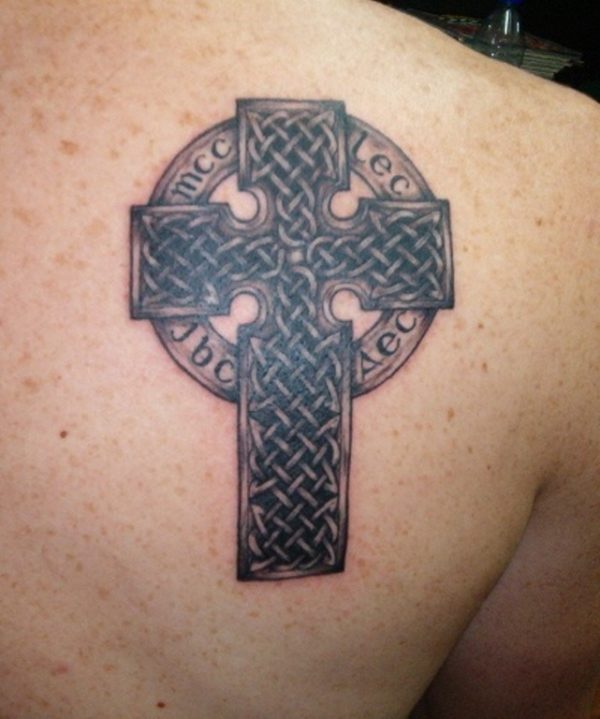 Small Cross Celtic Tattoo Design