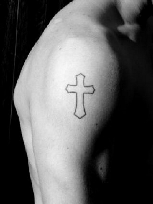 Small Cross Tattoo