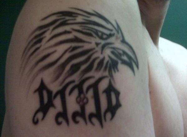 Small Eagle Tattoo For Kid