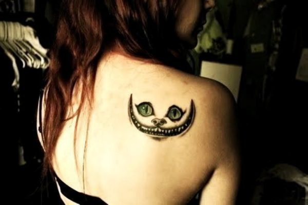 Smiling Face Tattoo For Women