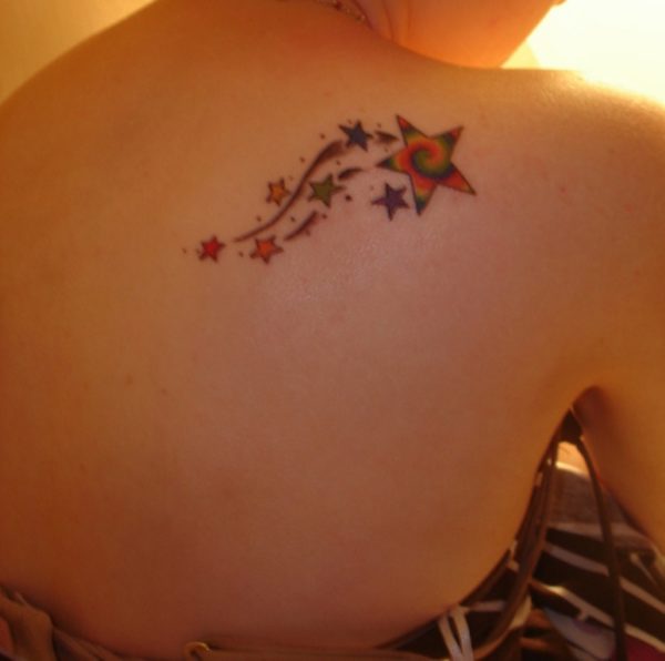 Star Shoulder Tattoo