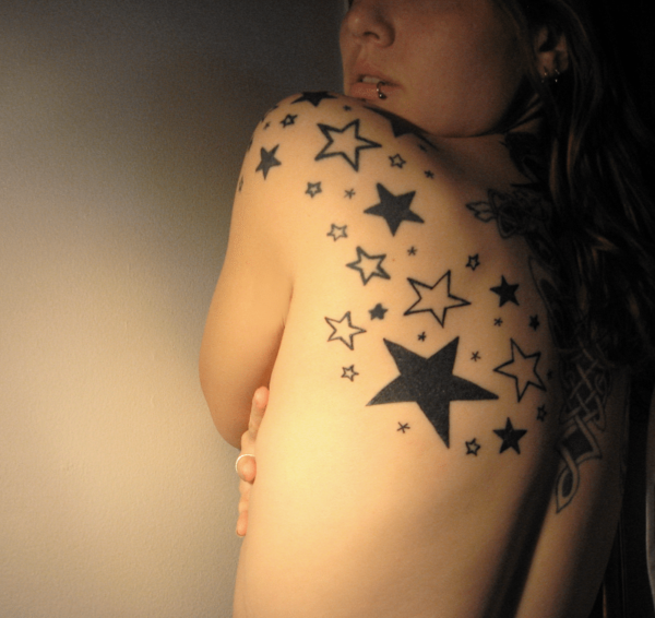 Stars Tattoo For Women