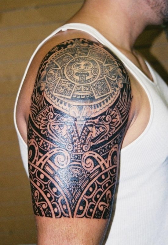 Stunning Aztec Tattoo Design