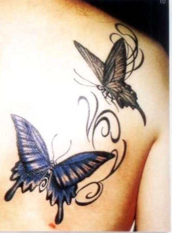 Stunning Butterfly Tattoo