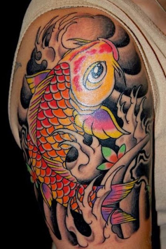 Stunning Fish Tattoo Design