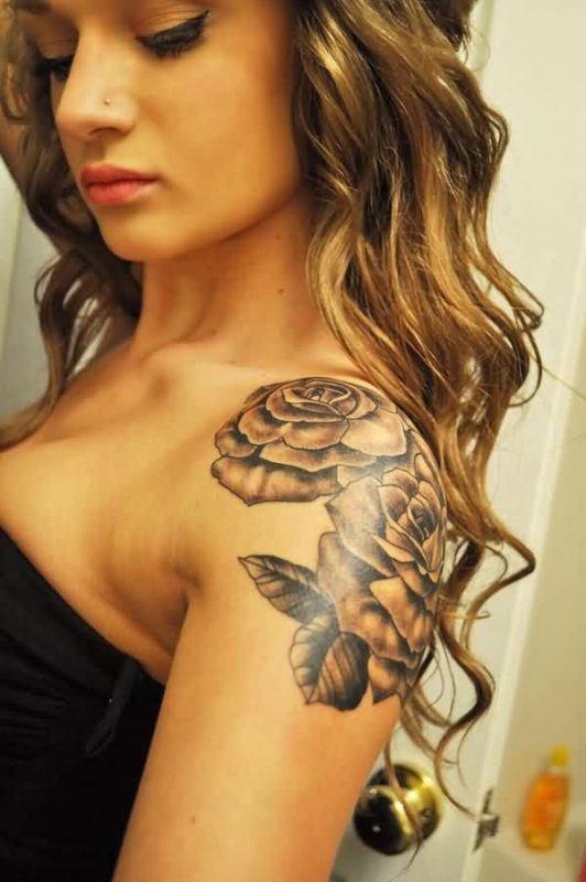 Stunning Garrett Rose Tattoo