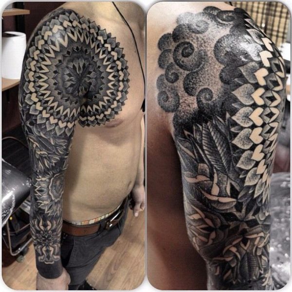 Stunning Geometric Tattoo Desiign