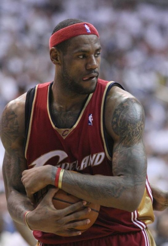 Stunning Lebron James Tattoo