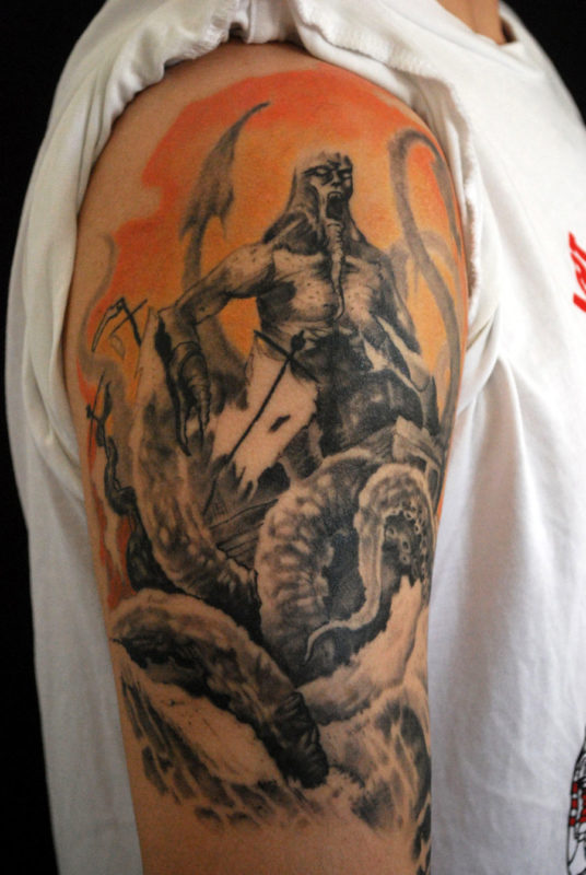 Stunning Oscar Mora Tattoo