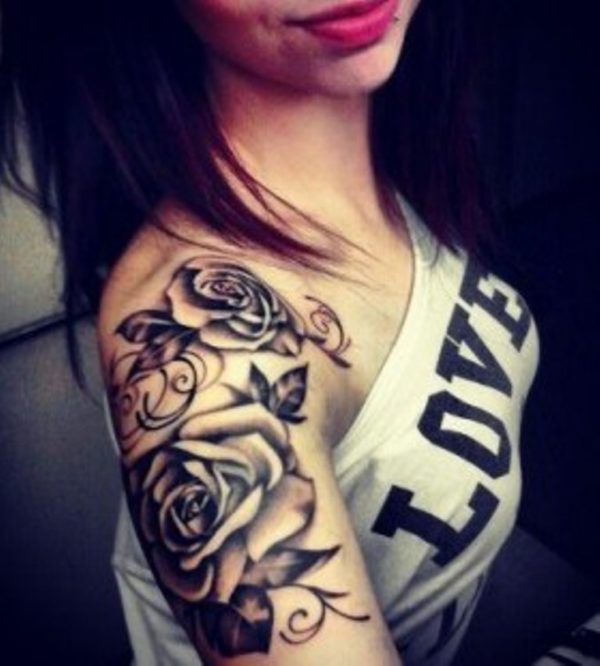 Stunning Rose Tattoo