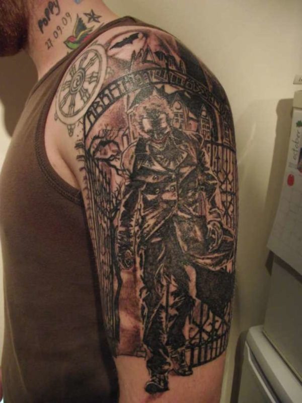 Stunning Shoulder Tattoo For Men