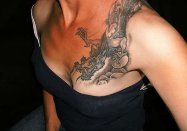 Stylish Dragon Tattoo