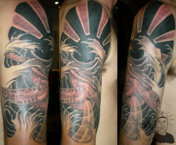 Stylish Hannya Tattoo