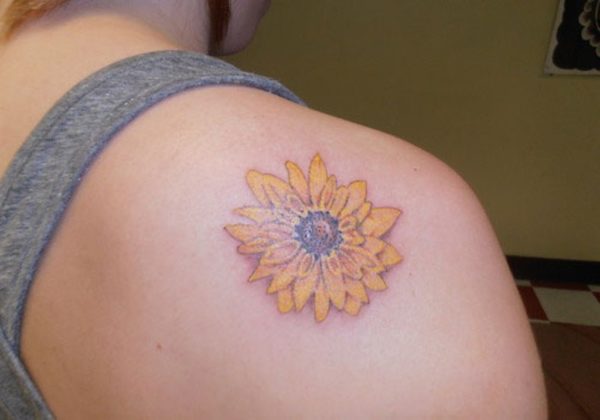 Sun Flower Tattoo