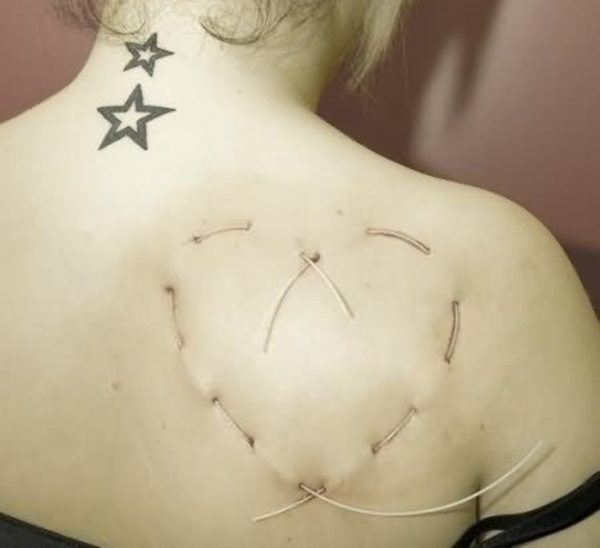 Sweet Black Star Tattoo