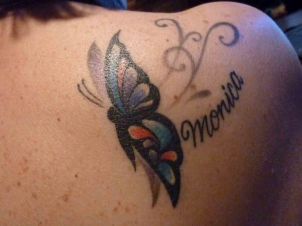 Sweet Butterfly Designer Tattoo