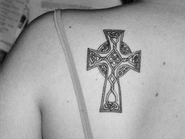 Sweet Celtic Cross Tattoo
