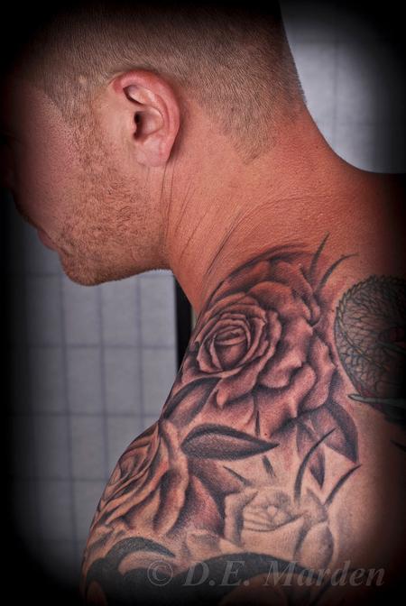 Sweet Flower Designer Tattoo