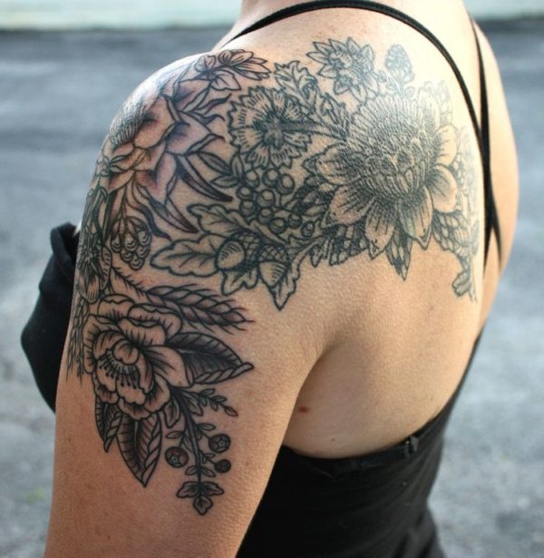 Sweet Flowers Tattoo Design