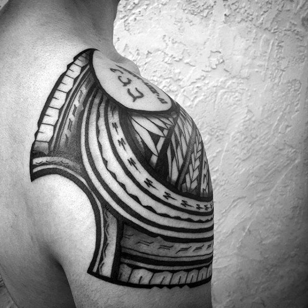 Sweet Hawaiian Shoulder Tattoo !